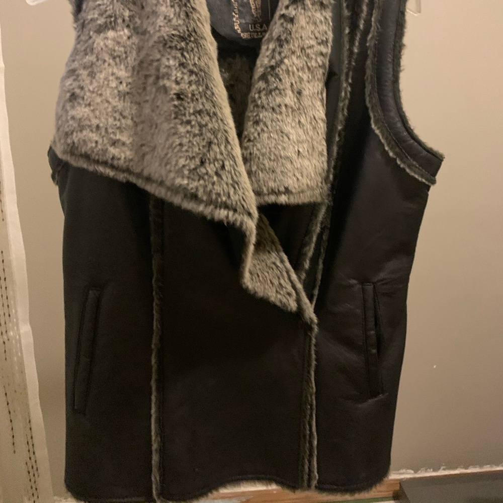 MY TRIBE Leather Vest